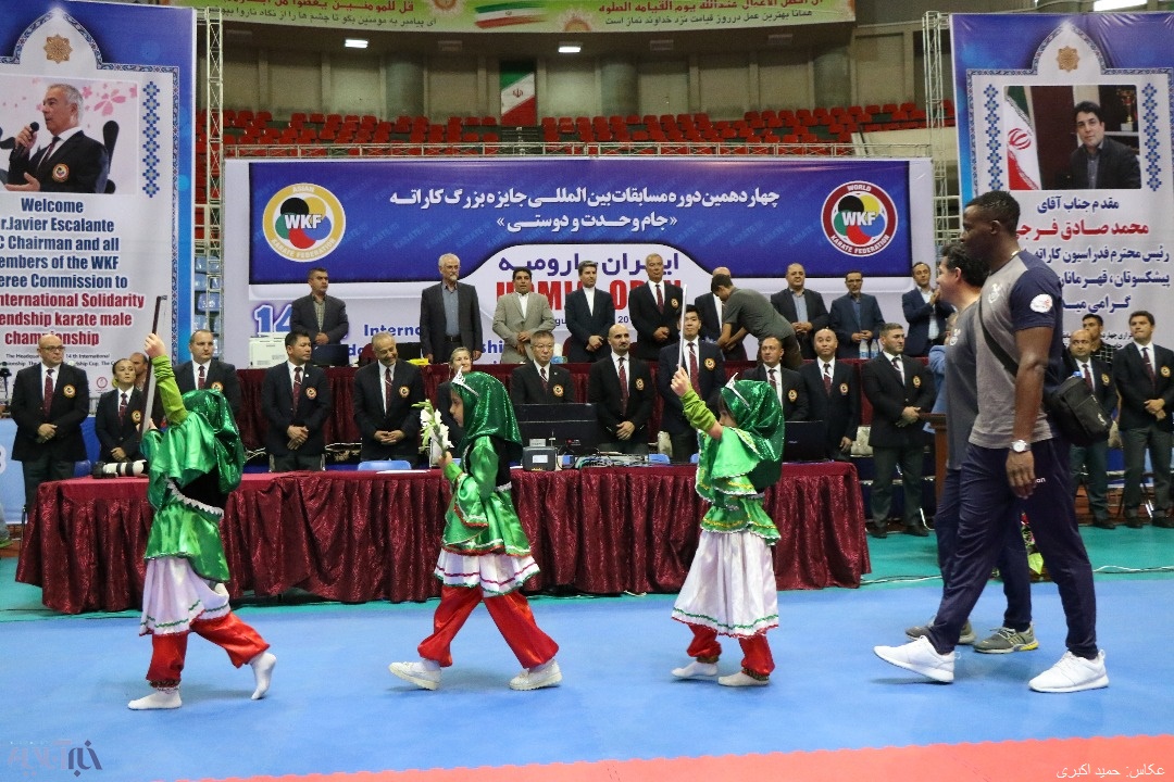 آغاز رسمی مسابقات بین‌المللی کاراته جام صلح و دوستی